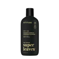 Pánsky šampón a kondicionér pre objem 2v1 ATTITUDE Super leaves - Amber a Citrus