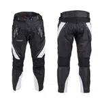 Dámské moto kalhoty W-TEC Kaajla černo-bílá XXL