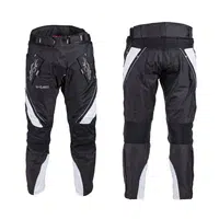 Dámské moto kalhoty W-TEC Kaajla černo-bílá XXL