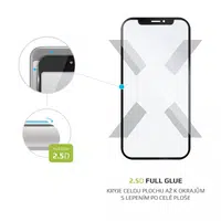 Tvrzené sklo FIXED Full-Cover pro Realme X2 Pro, black