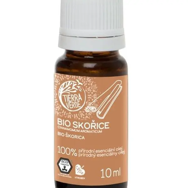 Tierra Verde Esenciální olej BIO Skořice 10 ml