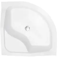 Vanička čtvrtkruhová Oliver II 90/90/21/28