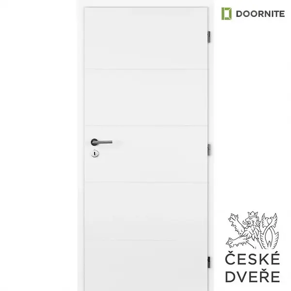 Interiérové dveře Quatro plné 70P bílé