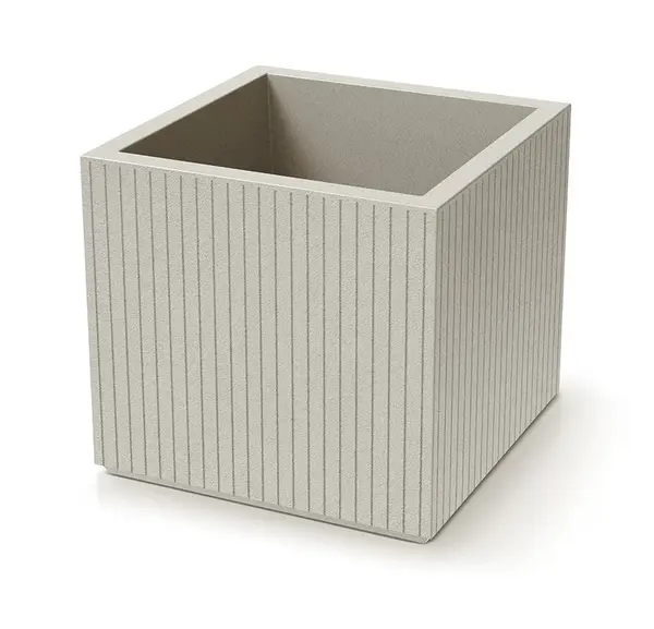 Ethick Květináč CORO SQUARE 48 cm, písková