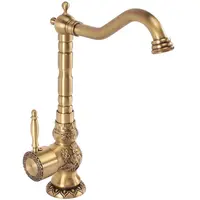 Baterie kuchyňská umyvadlová vysoká Rea VENICE antická bronzová