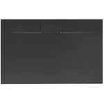 Sprchová vanička Bazalt long black 80x120