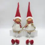 Skřítek s visícíma nohama mix 17x11x67cm