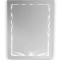 Zrcadlo LED 37 3D 65X75