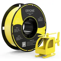 ERYONE PETG Filament for 3D Printer 1.75mm Tolerance 0.03mm 1KG(2.2LBS)/Spool - Yellow