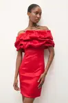 Šaty Answear.LAB červená barva, mini, přiléhavé