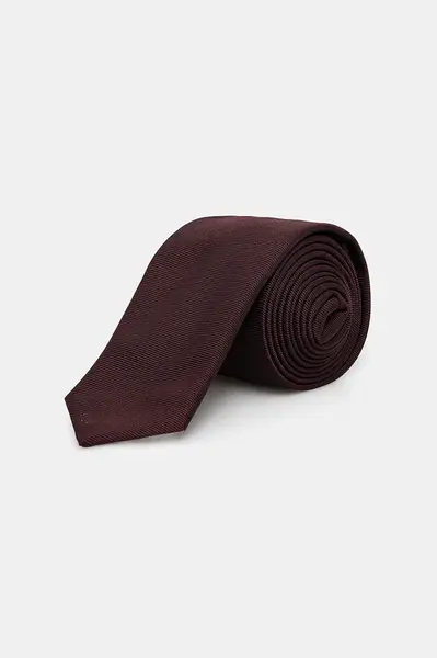 Kravata s hedvábím HUGO Tie 6 cm