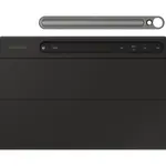 Pouzdro Samsung Book Keyboard Slim EF-DX720UBE pro Samsung Galaxy S9/S9 FE, black