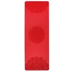 SharpShape Podložka na jógu PU BLOSSOM červená