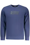 RIFLE MEN&#39;S ZIP-UP SWEATSHIRT BLUE