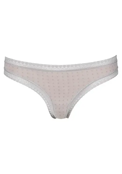 LASCANA Tangá  sivá / tmavošedá