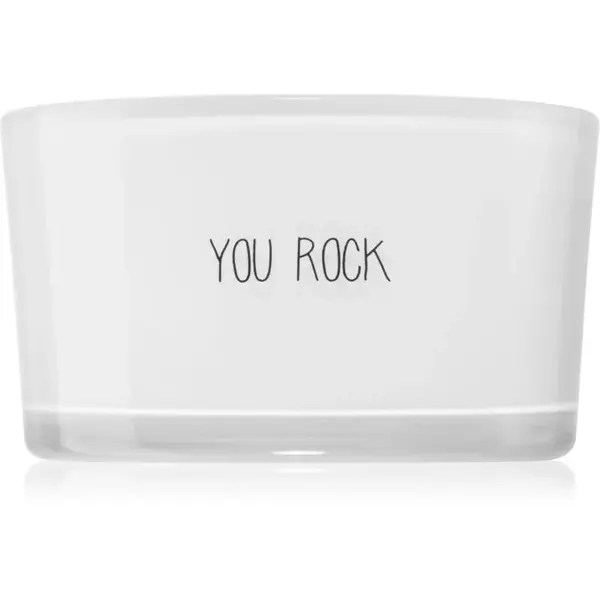 My Flame Candle With Crystal You Rock vonná svíčka 10x6 cm