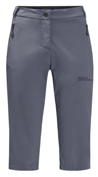 Jack Wolfskin Activate Light 36, dolphin Dámské 3/4 kalhoty