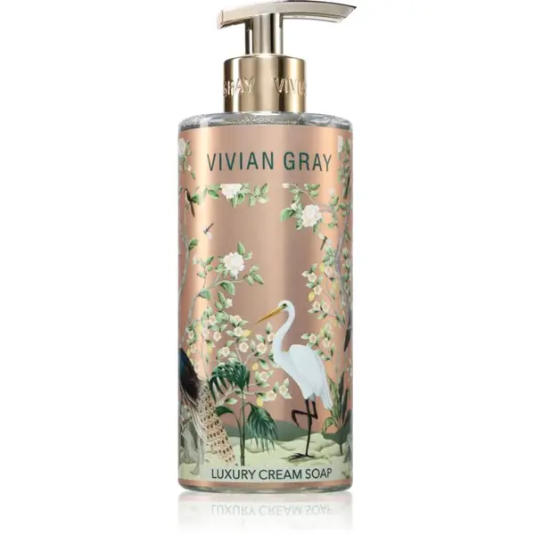 Vivian Gray Birds of Paradise tekuté mydlo s pumpičkou vône Vanilla & Sandalwood 400 ml