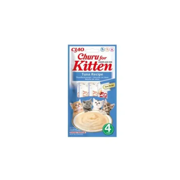 Churu Cat Kitten Tuna Recipe 4x14g | Maškrty pre mačky