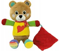 clementoni Plyšový kamarád Medvídek Bob, 30 cm