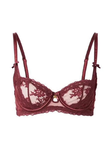 Boux Avenue Podprsenka 'CARISSA'  tmavočervená