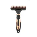 Ebi NOIR DETANGLING RAKE 39 PINS ROTATING&WAVING/ca.11x6,5cm