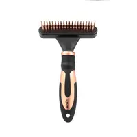 Ebi NOIR DETANGLING RAKE 39 PINS ROTATING&WAVING/ca.11x6,5cm