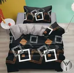 Bavlnené obliečky NOTRIS čierne Rozmer obliečky: 70 x 90 cm | 140 x 200 cm