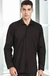 G726 DEWBERRY MEN'S SHIRT-LIGHT BLACK