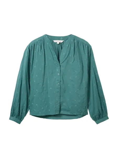 TOM TAILOR Blúzka  smaragdová