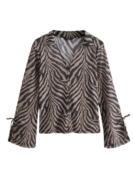 Next Blúzka  brokátová / čierna