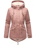 MARIKOO Zimná parka 'Manolya'  gaštanová