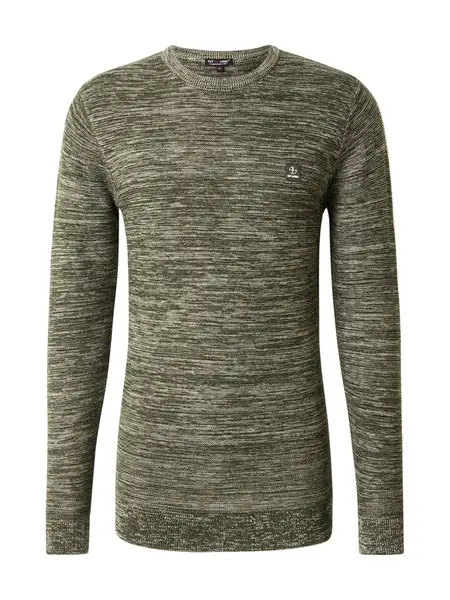 Key Largo Sveter 'CALGARY'  olivová / svetlozelená