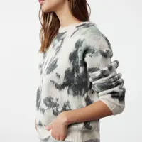 Trendyol Stone Soft Textured Crew Neck Knitwear Sweater