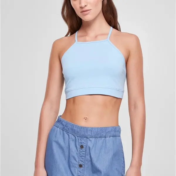 Dámský triangle top balticblue