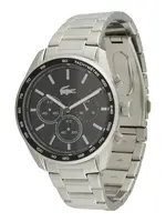 LACOSTE Analógové hodinky 'VANCOUVER'  čierna / strieborná