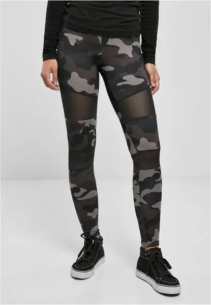 Dámské legíny Camo Tech Mesh darkcamo/blk