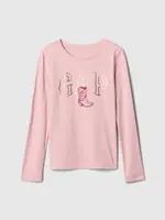 GAP Dětské tričko s logem - Holky