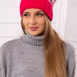 Kesi Dámská čepice Feba K330 pink neon