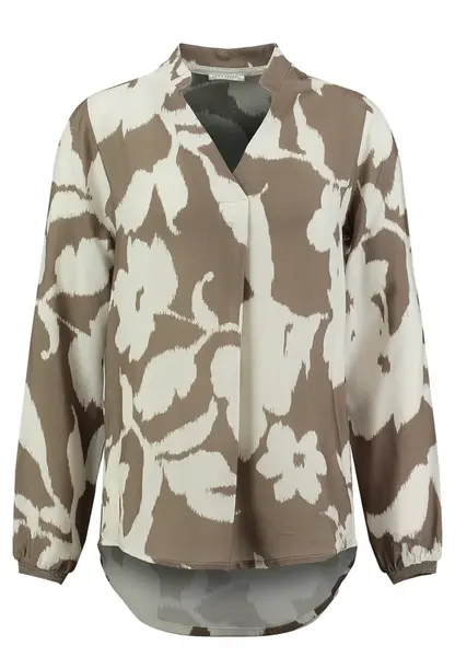 Key Largo Blúzka 'Lorelei'  krémová / hnedá