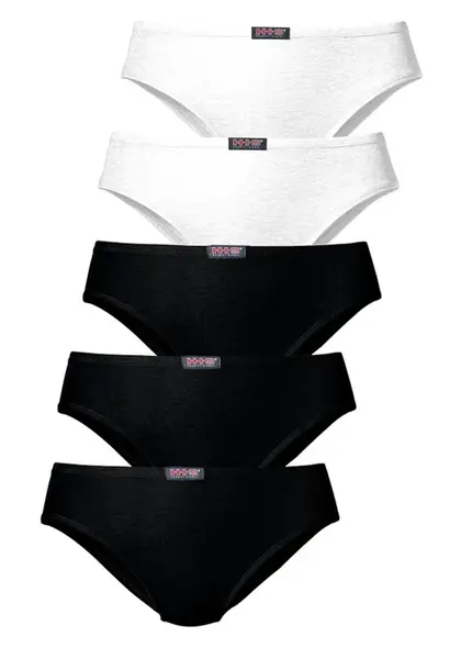 H.I.S Nohavičky  čierna / biela