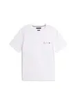 TOMMY HILFIGER Tričko  čierna / biela