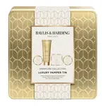 Baylis & Harding Luxury Pamper Tin Gift Set dárková sada produktů péče o tělo v plechové dóze 4 ks