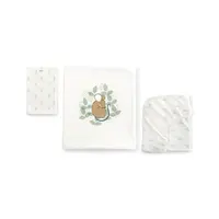 Bonjourbébé 3-dílná bavlněná sada do kolébky 80x50cm Spring Cottage