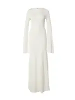 RÆRE by Lorena Rae Pletené šaty 'Medea'  šedobiela