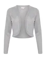 Kaffe Bolero 'Ankra'  sivá melírovaná