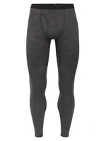 ICEBREAKER Športové nohavičky '200 Oasis'  sivá melírovaná / čierna