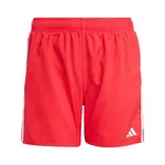 ADIDAS SPORTSWEAR Športové plavky '3-Stripes Swim Shorts'  červená / biela