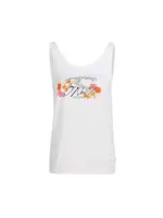 O'NEILL Top 'Luana'  tmavooranžová / eozín / čierna / biela