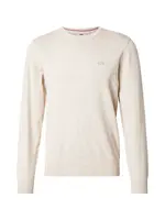 LEVI'S ® Sveter 'Lightweight Housemark Sweater'  biela melírovaná
